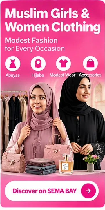 Muslim girls and women clothing — Discover on SEMA BAY