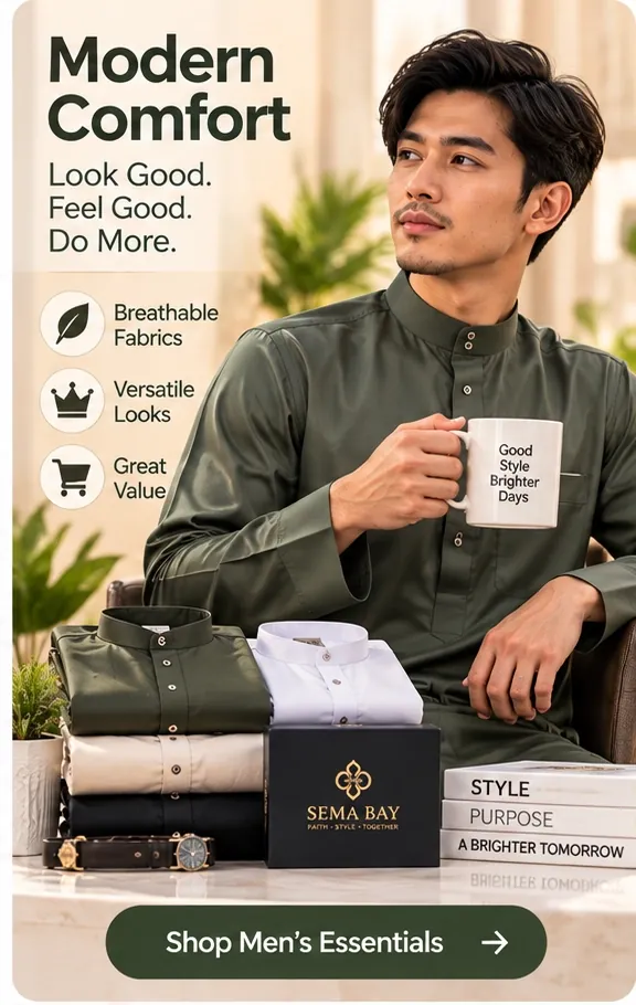SEMA BAY Men’s Fashion — Modern Comfort