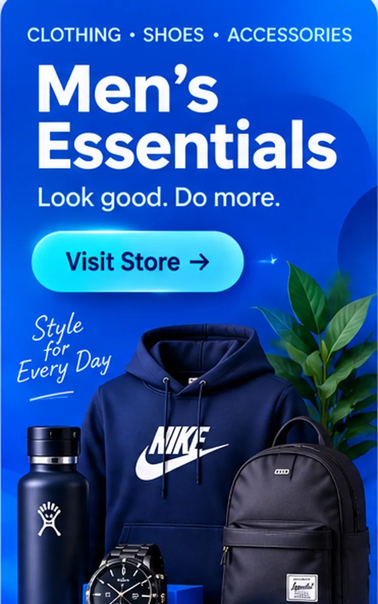 Men’s Essentials — visit businesses on SEMA BAY