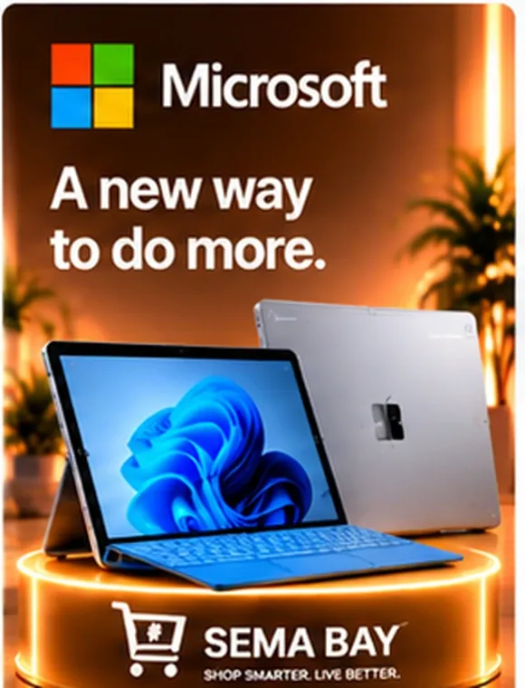 Microsoft technology SEMA BAY advertisement