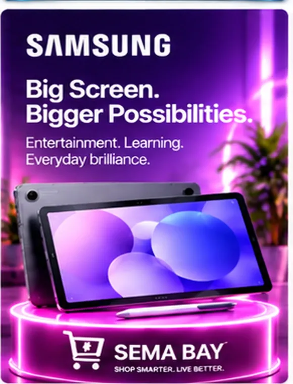 Samsung tablets SEMA BAY advertisement