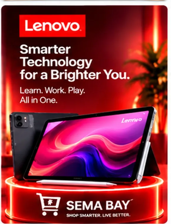 Lenovo tablets SEMA BAY advertisement