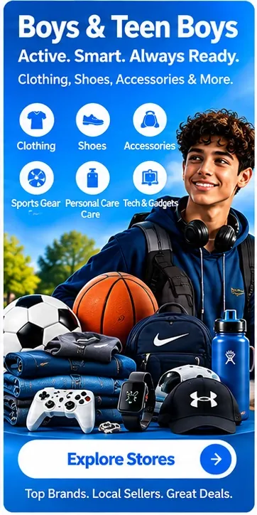 Boys and teen boys clothing and care — Explore businesses