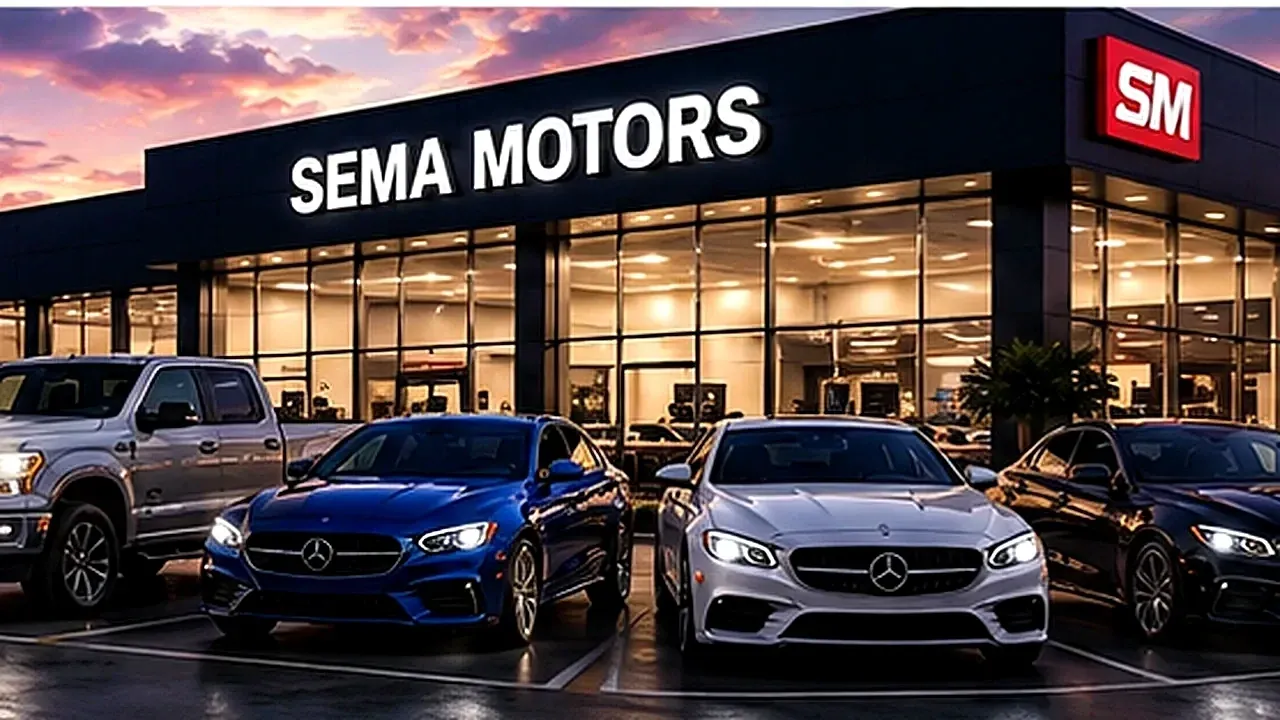 Popular vehicle dealership advertisement