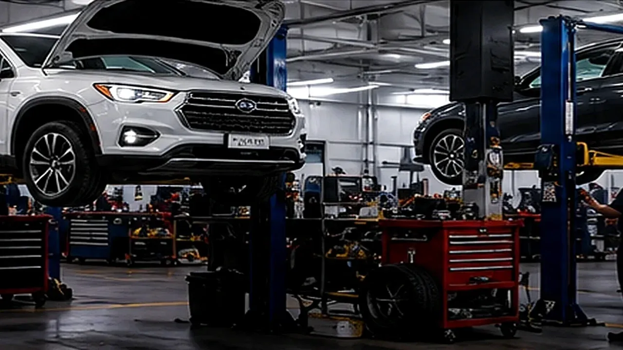 Vehicle body and paint service