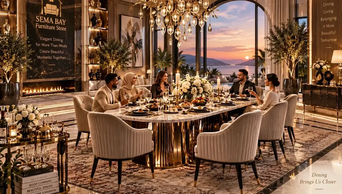 Elegant luxury dining room