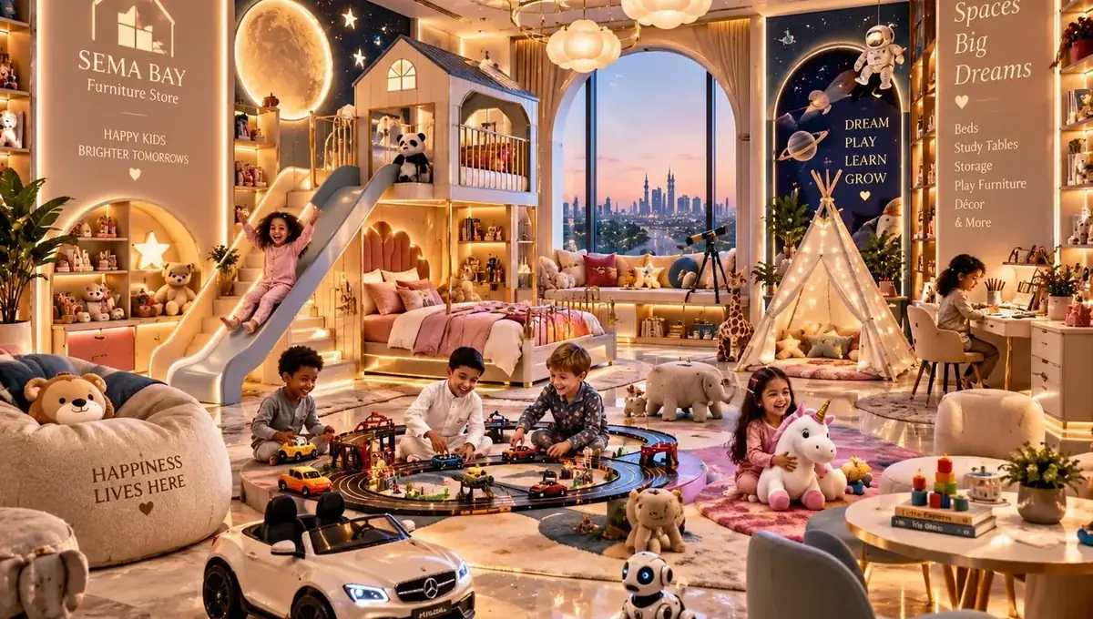Bright premium kids bedroom and playroom