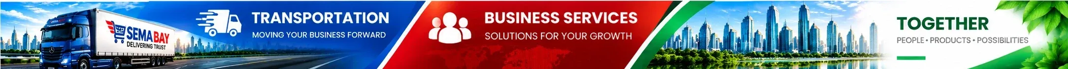 Transportation — Moving Your Business Forward. Business Services — Solutions for Your Growth.